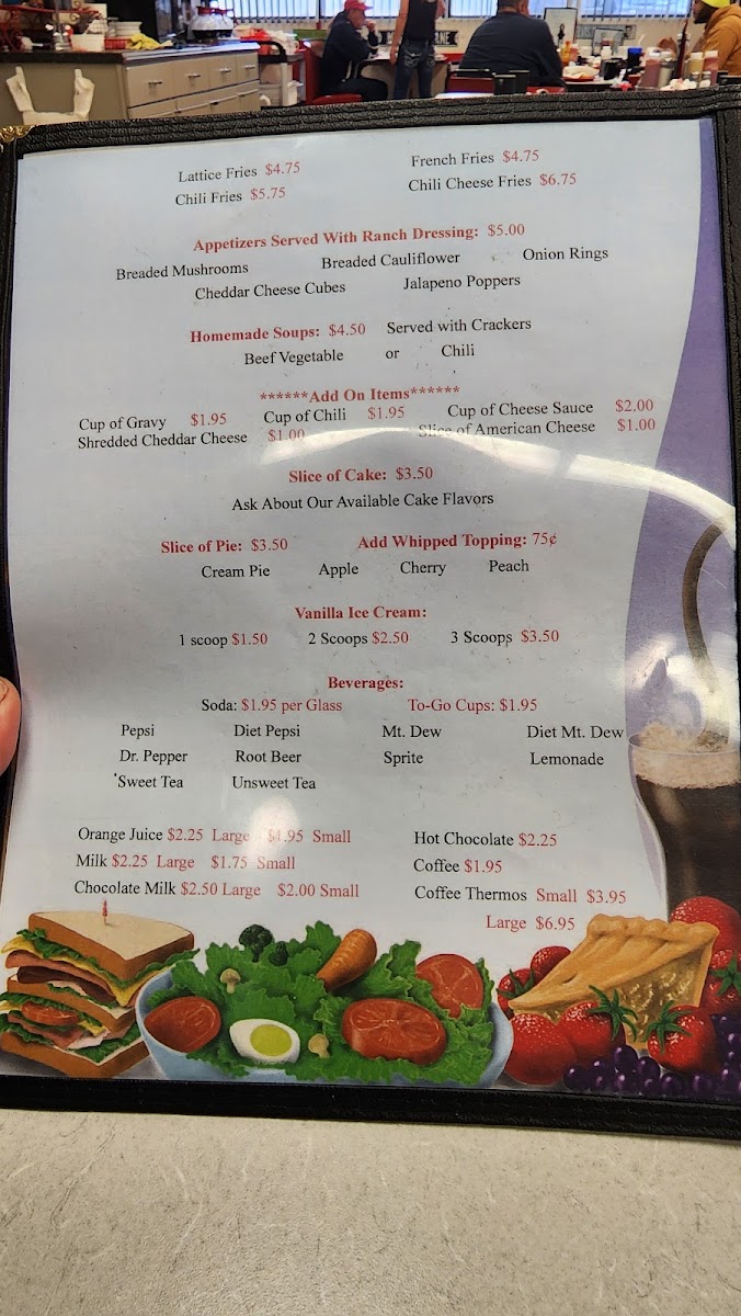 Joe's Diner West Menu - Image 6